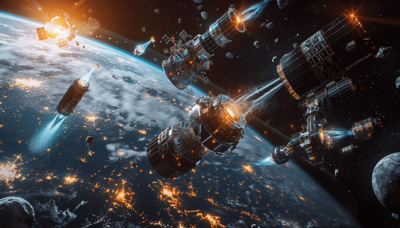 Ruimteafval beheersen: innovatieve methoden voor een schoner universum